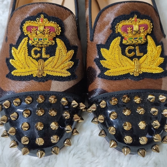 Christian Louboutin Flat Loafers Size 37 - Picture 3 of 9